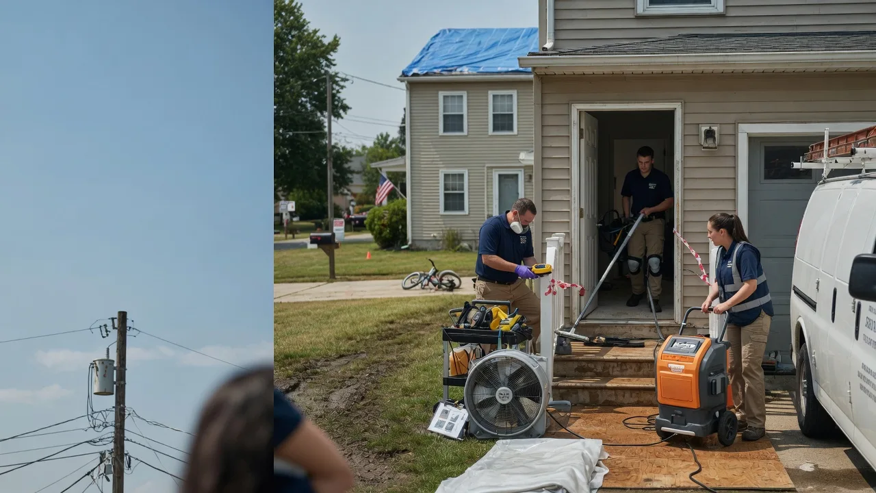 Water Damage Repair in Quinter, KS near me